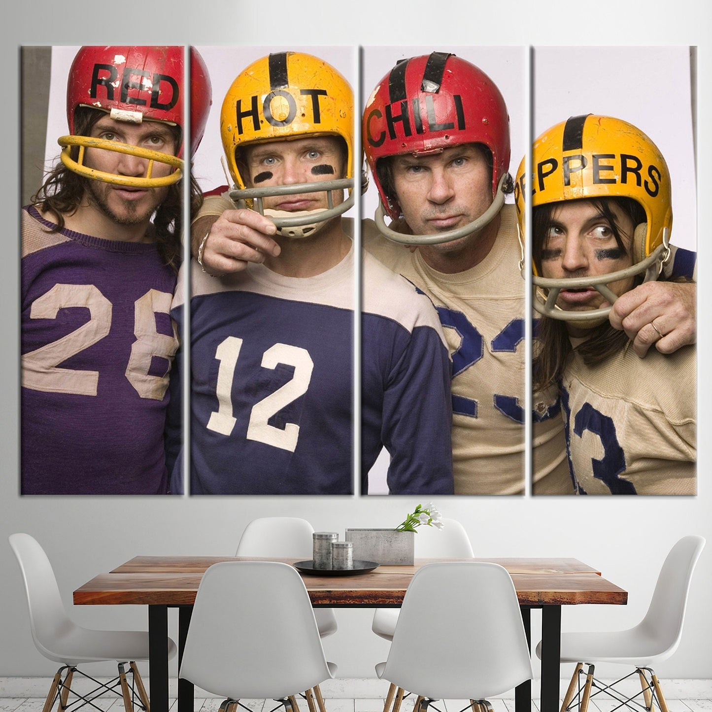 Red Hot Chili Peppers Funk Canvas Print
