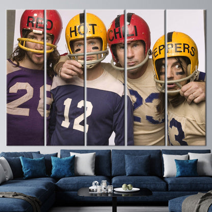 Red Hot Chili Peppers Funk Canvas Print