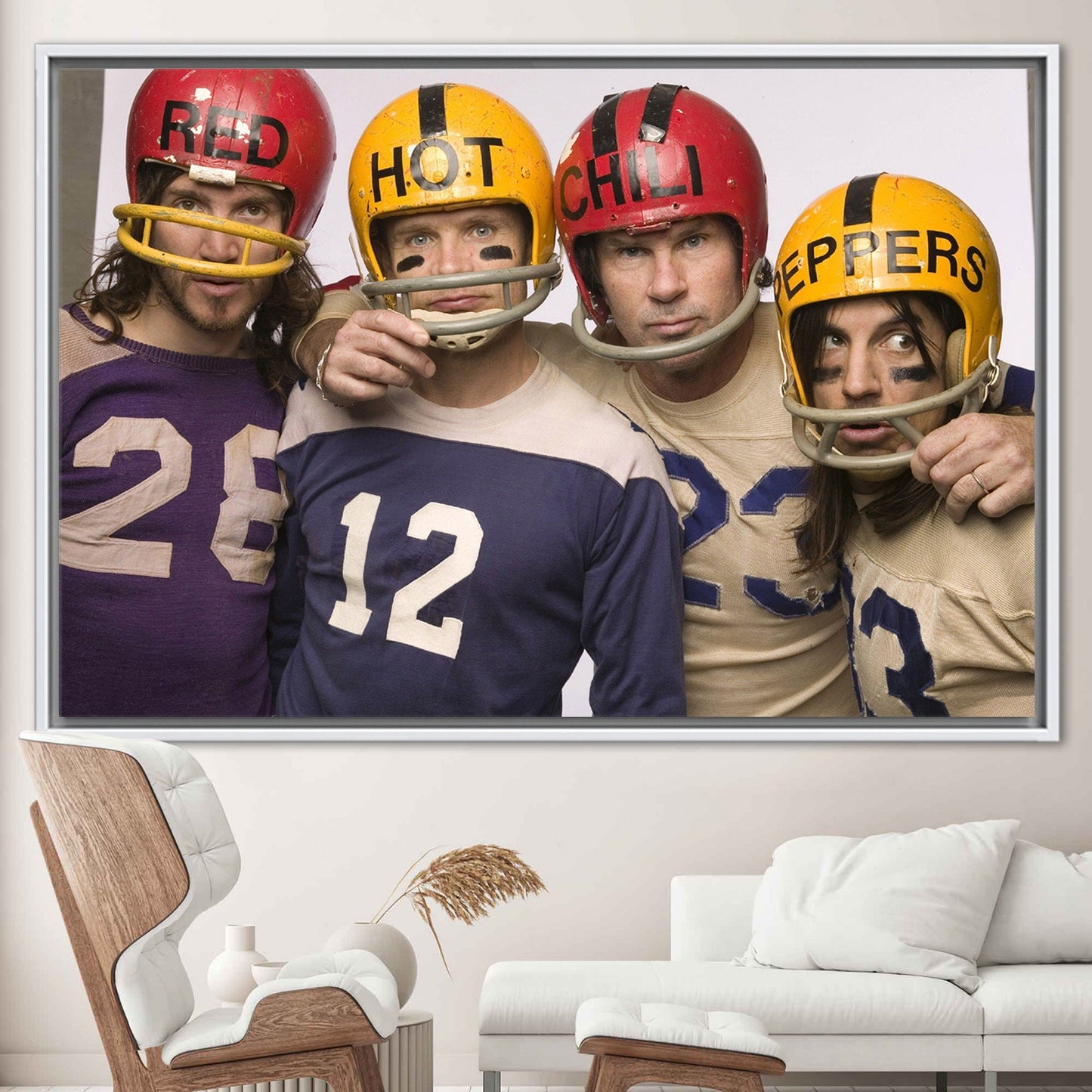 Red Hot Chili Peppers Funk Canvas Print