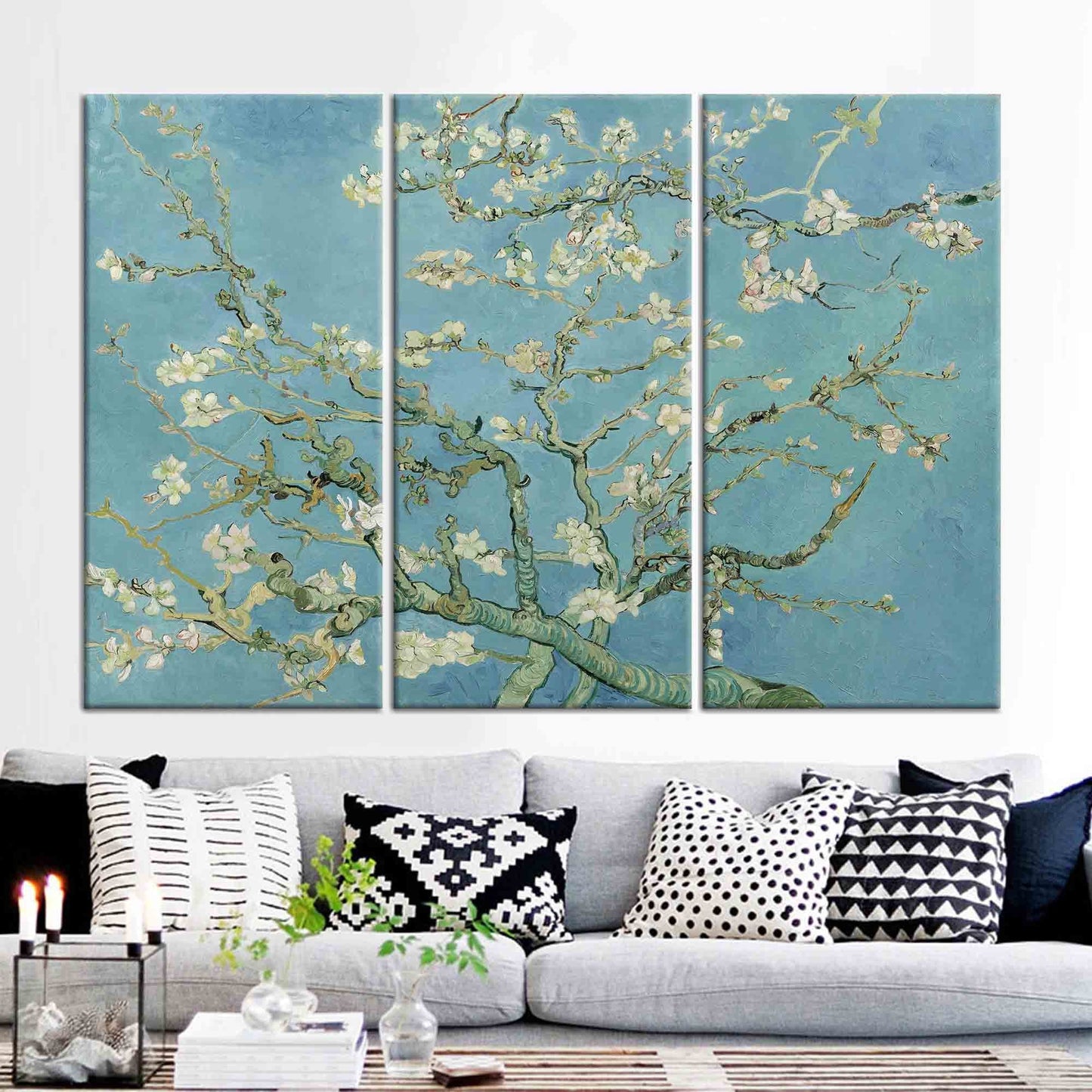 Blossoming Almond Tree Vincent Van Canvas Print