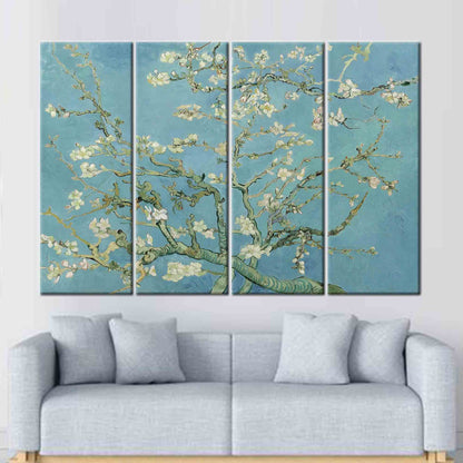 Blossoming Almond Tree Vincent Van Canvas Print