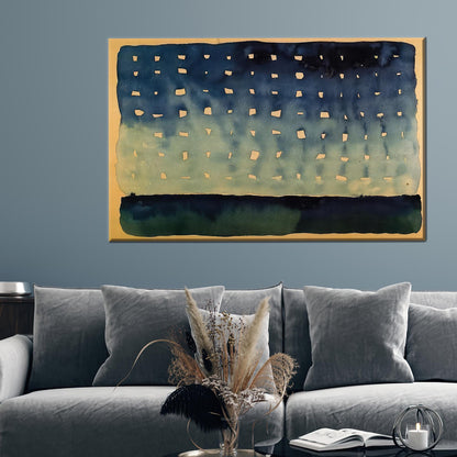 Georgia O'keeffe Abstract Starlight Night Canvas Print