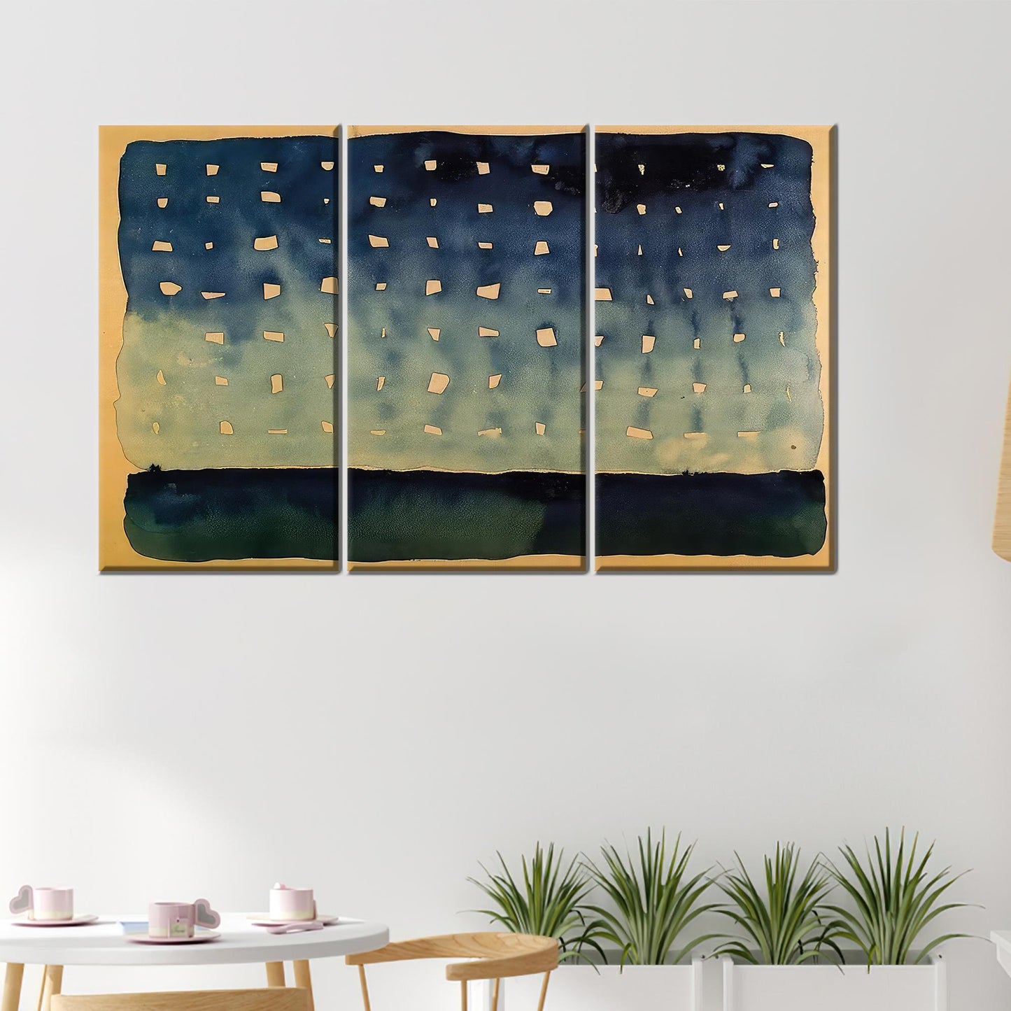 Georgia O'keeffe Abstract Starlight Night Canvas Print