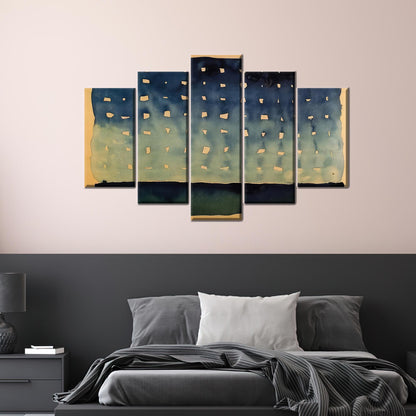 Georgia O'keeffe Abstract Starlight Night Canvas Print