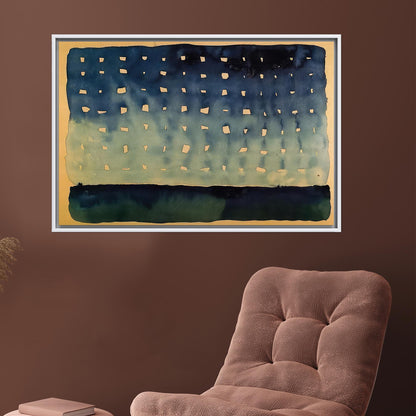Georgia O'keeffe Abstract Starlight Night Canvas Print