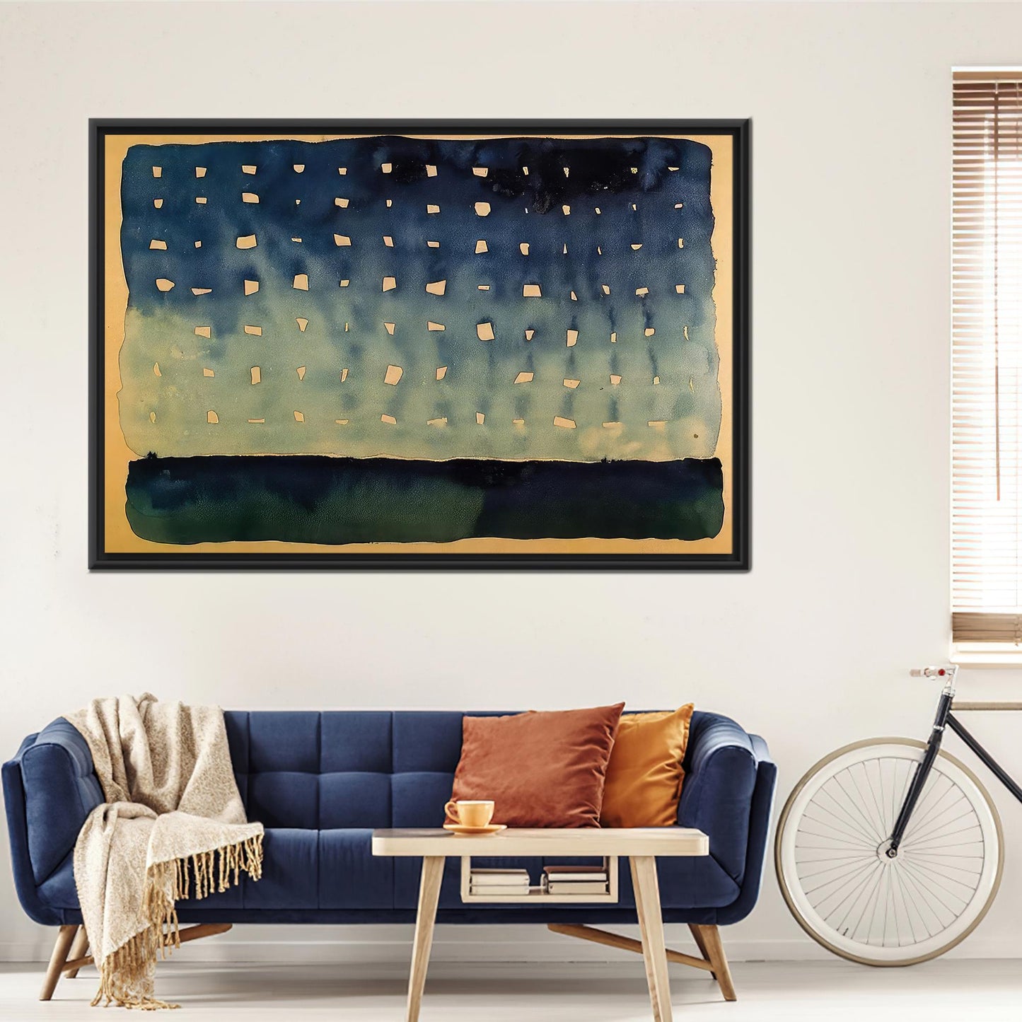 Georgia O'keeffe Abstract Starlight Night Canvas Print