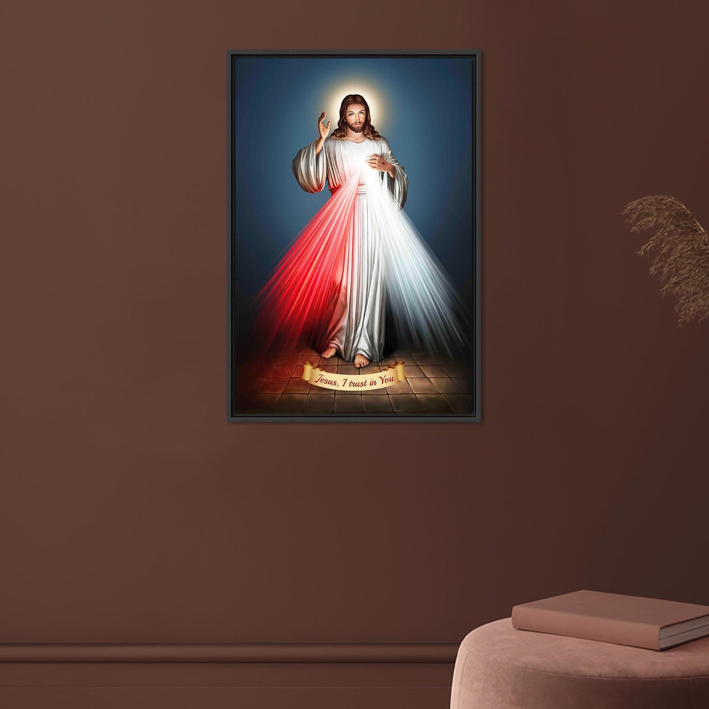 Divine Jesus Christ Bridesmaid Mercy Canvas Print