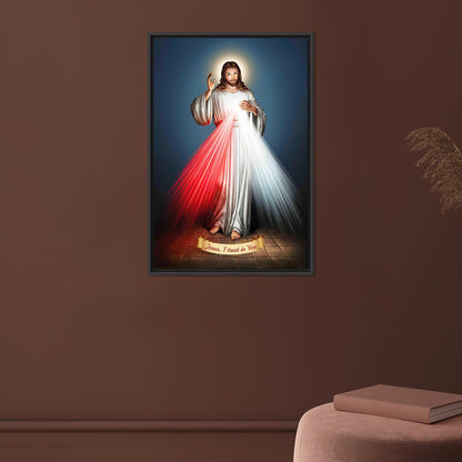 Divine Jesus Christ Bridesmaid Mercy Canvas Print