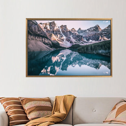 Moraine Lake Landscape Canvas Print