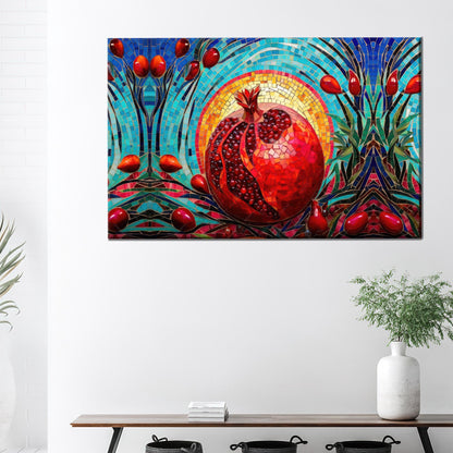 Blue Abstract Canvas Print