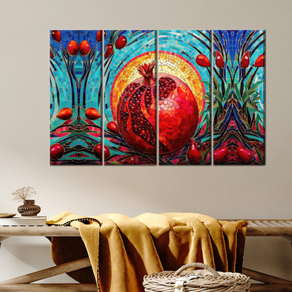 Blue Abstract Canvas Print