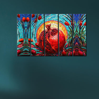 Blue Abstract Canvas Print