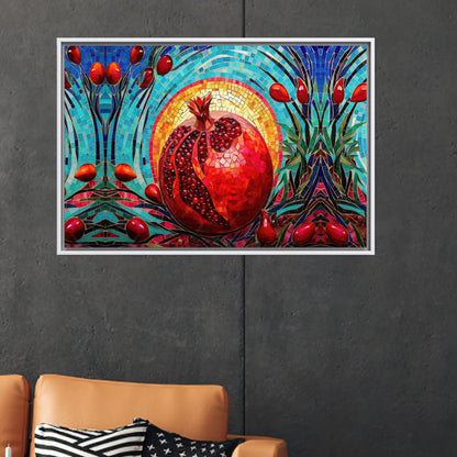 Blue Abstract Canvas Print