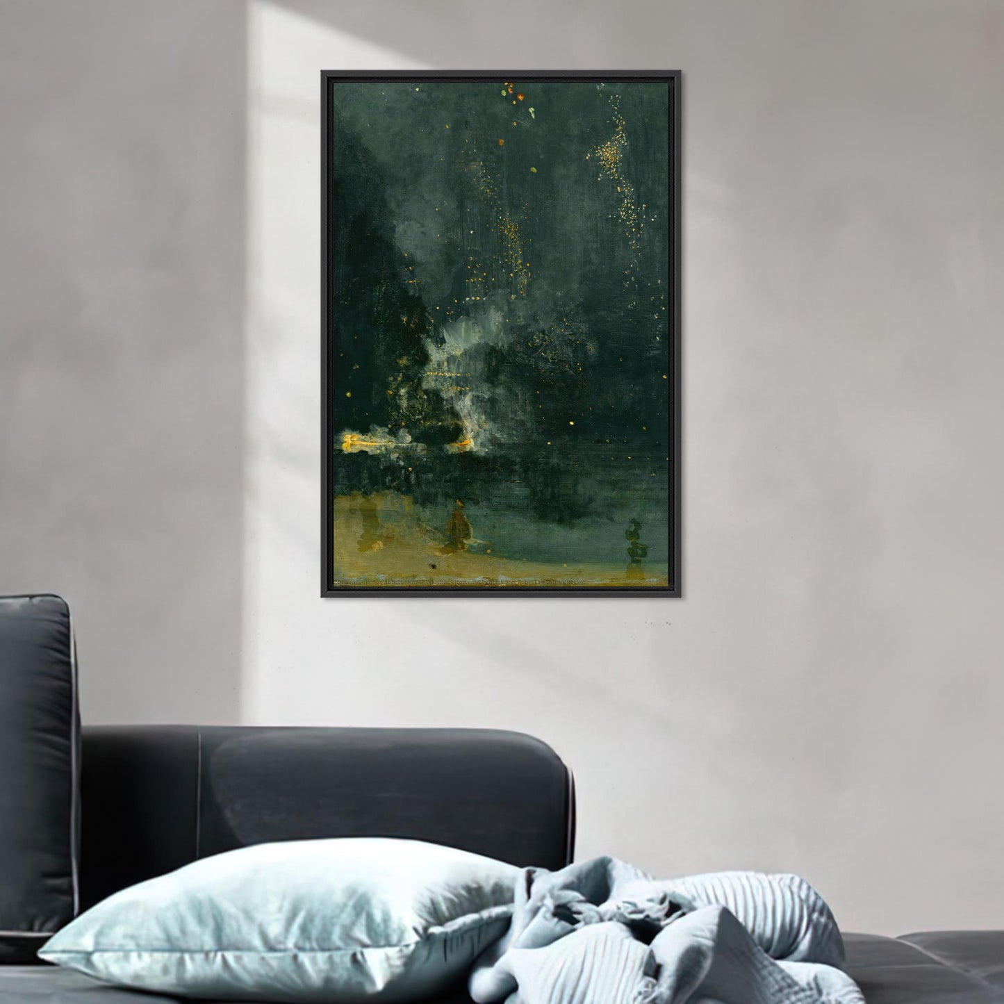 James Mcneil Whistler's Falling Rocket Canvas Print
