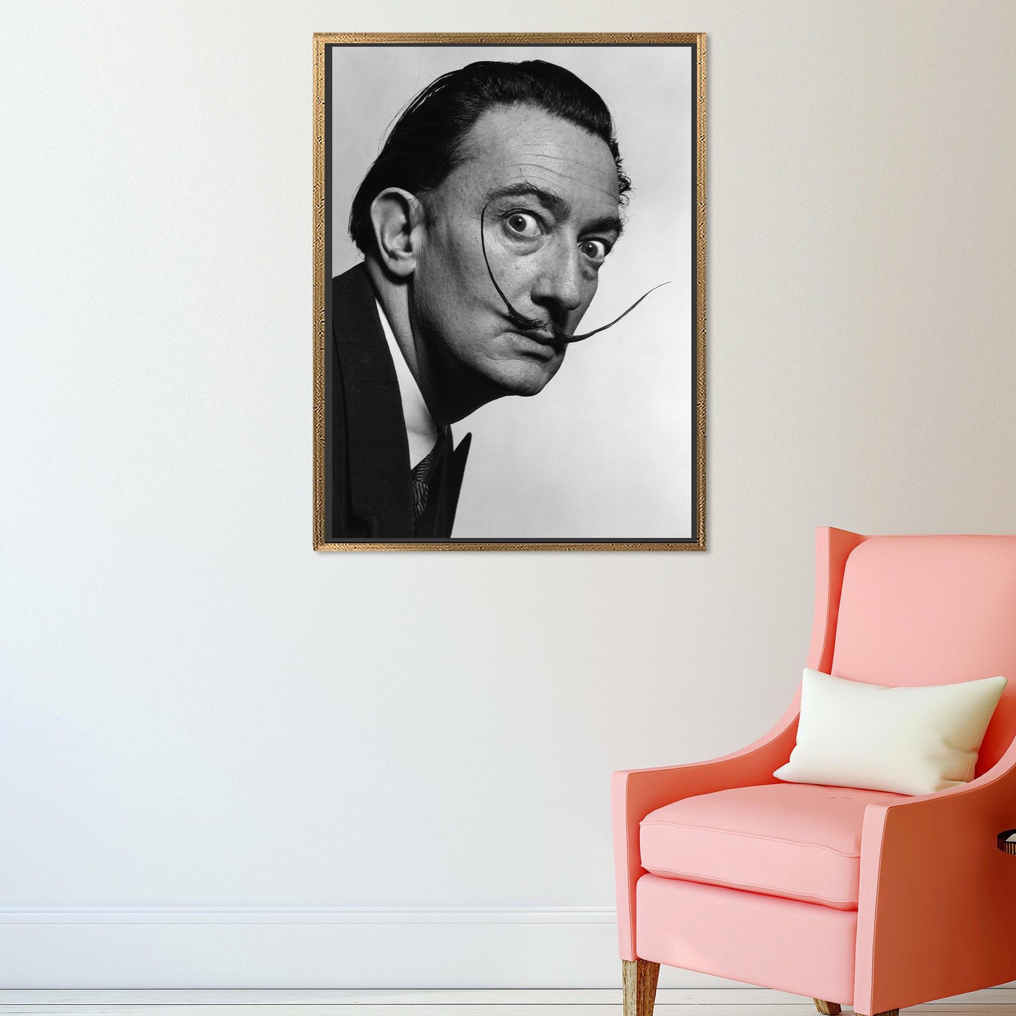 Salvador Dali Theme Office Canvas Print