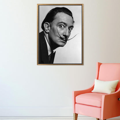 Salvador Dali Theme Office Canvas Print