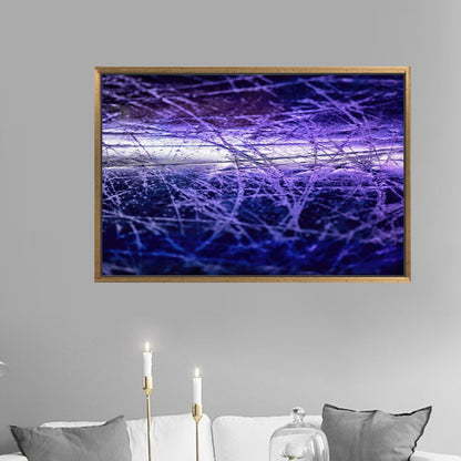 Abstract Purple Canvas Print