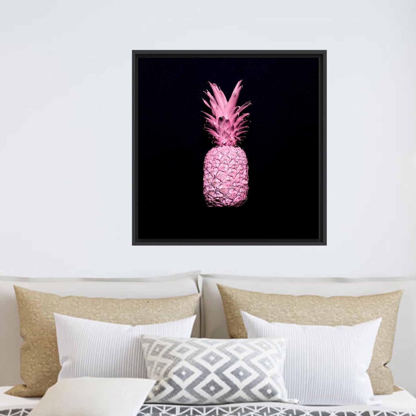 Pink Pineapple Canvas Print