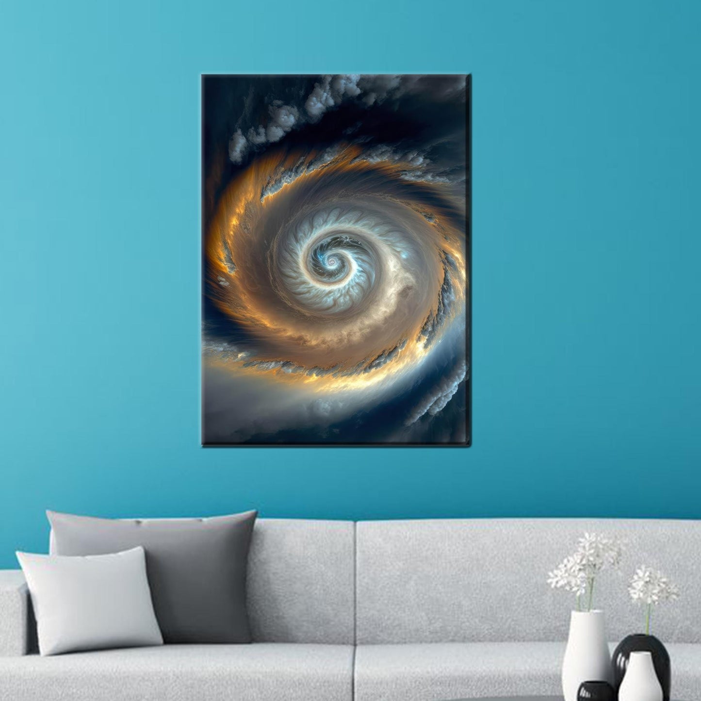 Milky Way Space Canvas Print