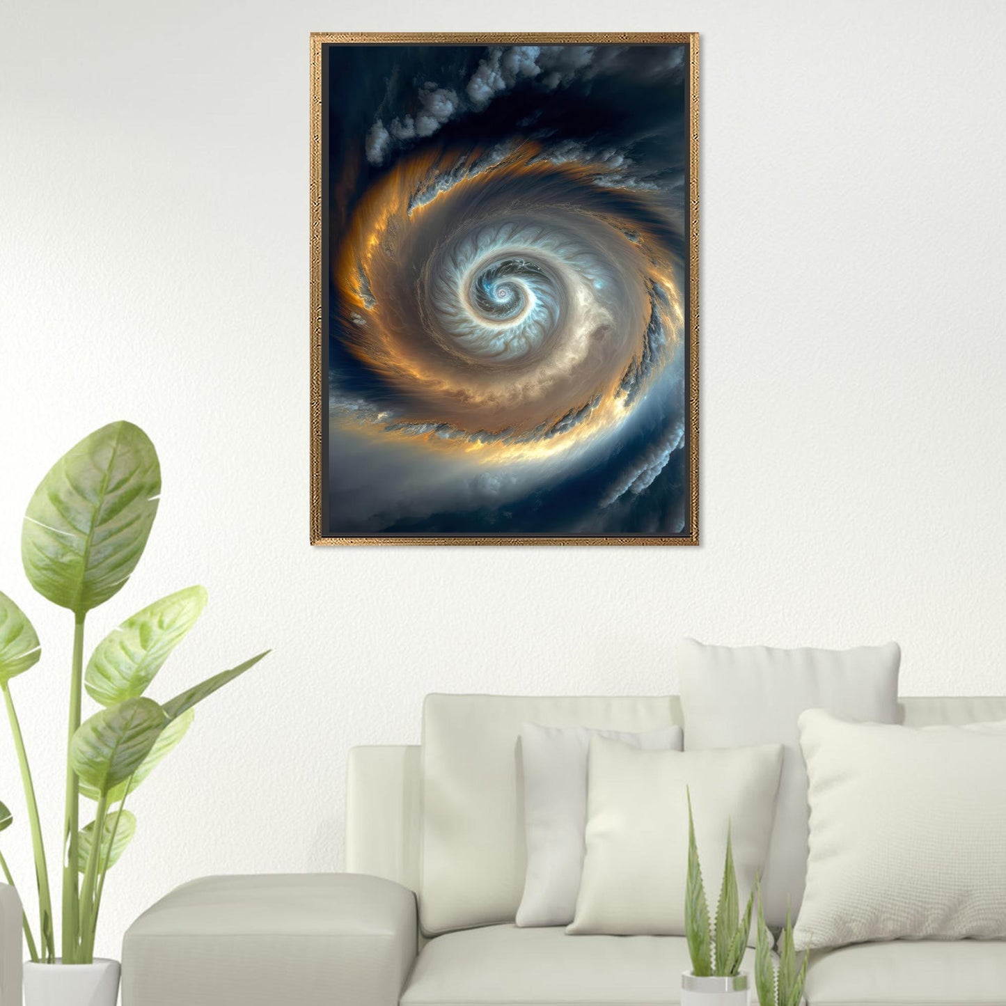 Milky Way Space Canvas Print