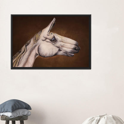Surreal Horse 3D Abstract Canvas Print