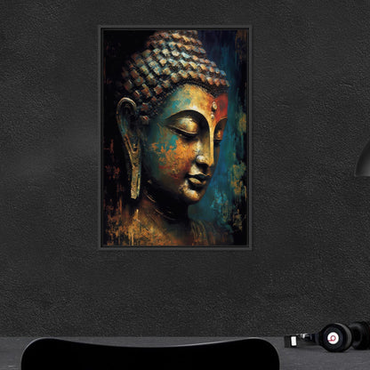 Hindu Meditation Buddha Bridesmaid 3D Canvas Print