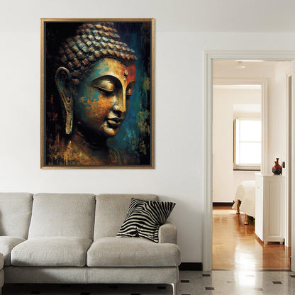 Hindu Meditation Buddha Bridesmaid 3D Canvas Print