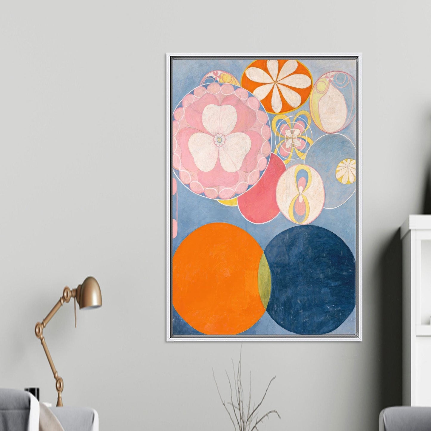 Boho Hilma Af Klint Canvas Print