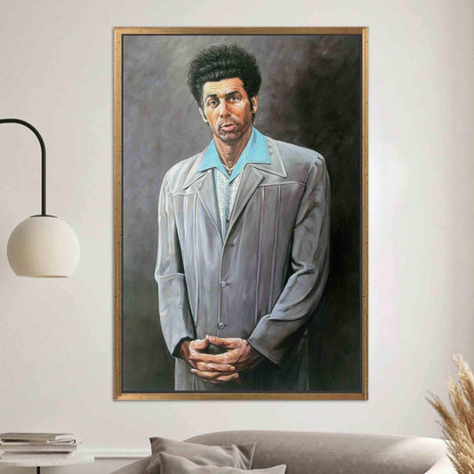 Him Kramer Portrait Cosmo Canvas Print