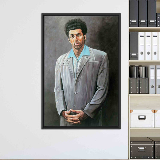 Him Kramer Portrait Cosmo Canvas Print