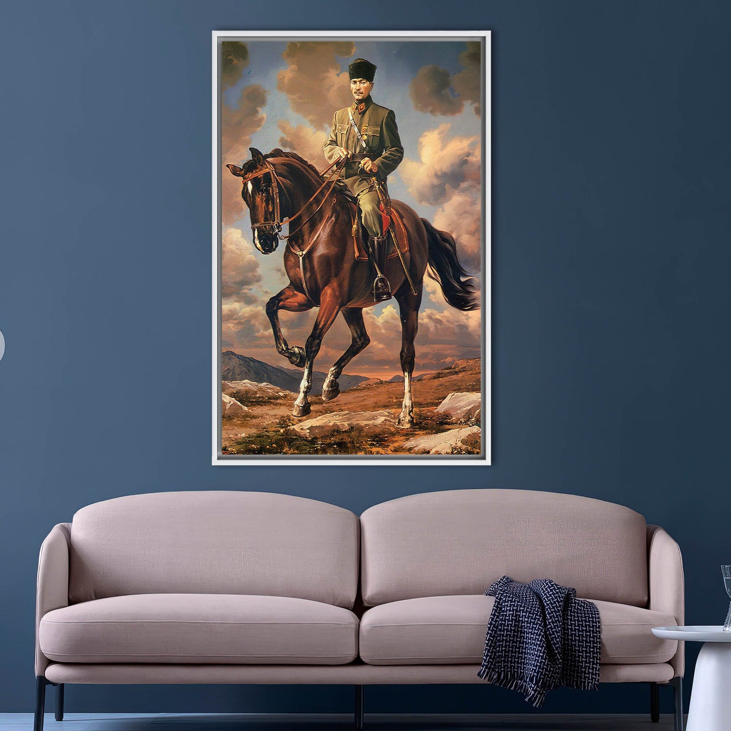 Mustafa Kemal Atatük Turkish Atatürk Canvas Print