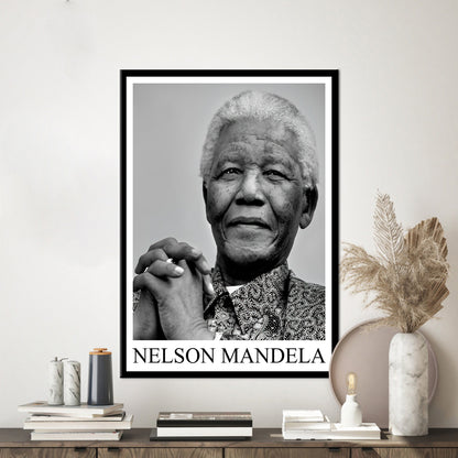 Nelson Mandela Quote 3D Effect Canvas Print