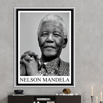 Nelson Mandela Quote 3D Effect Canvas Print