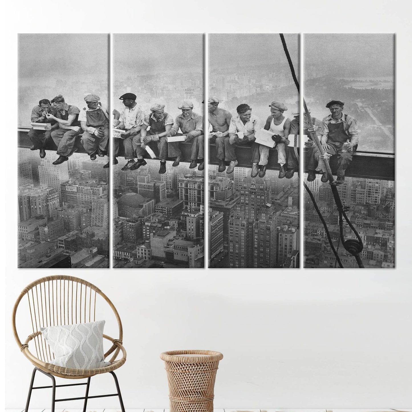 Lunch Atop Skyscraper New York Canvas Print