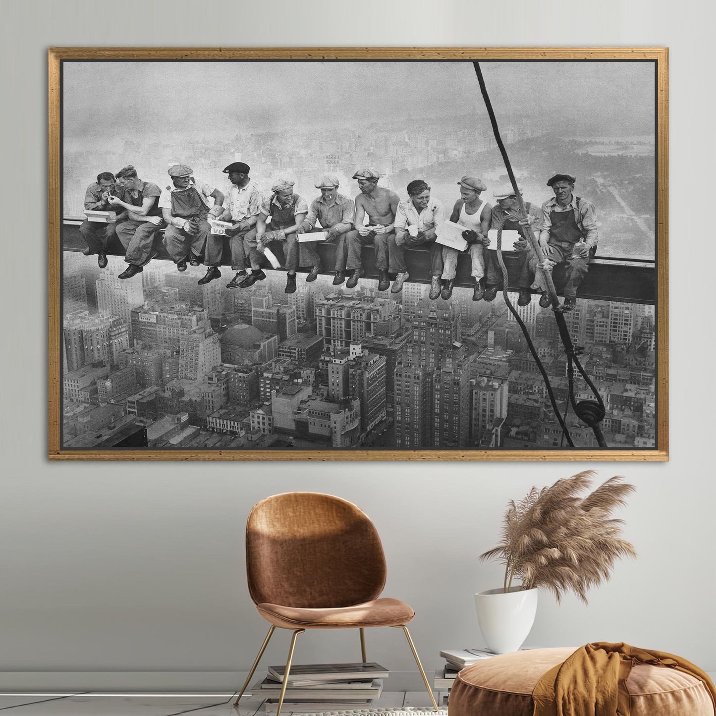 Lunch Atop Skyscraper New York Canvas Print