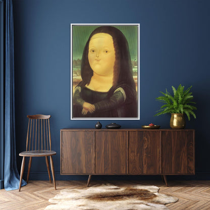 3D Mona Lisa by Fernando Canvas Print