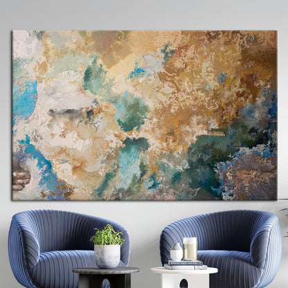 Brown Tones Earth Tone Canvas Print