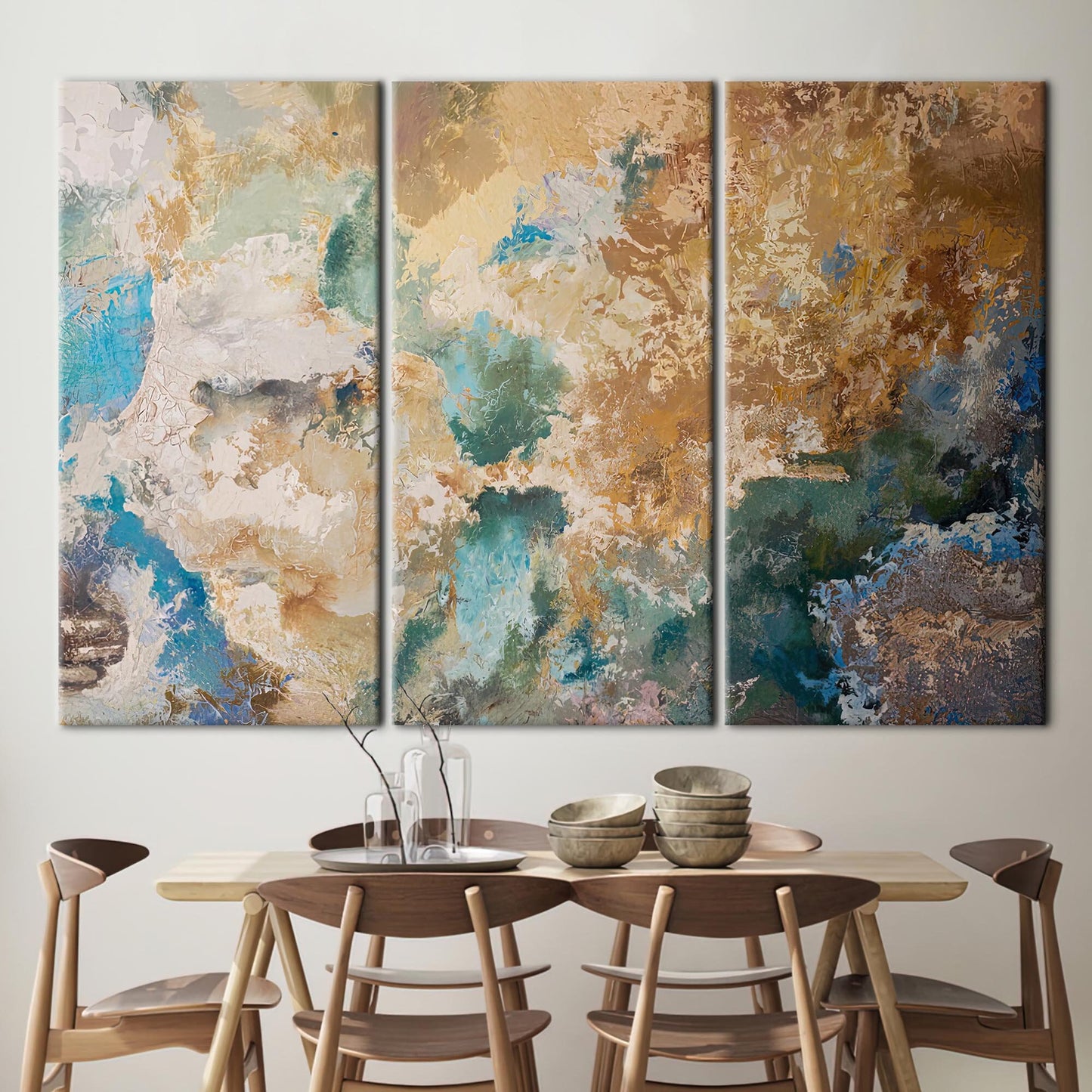 Brown Tones Earth Tone Canvas Print