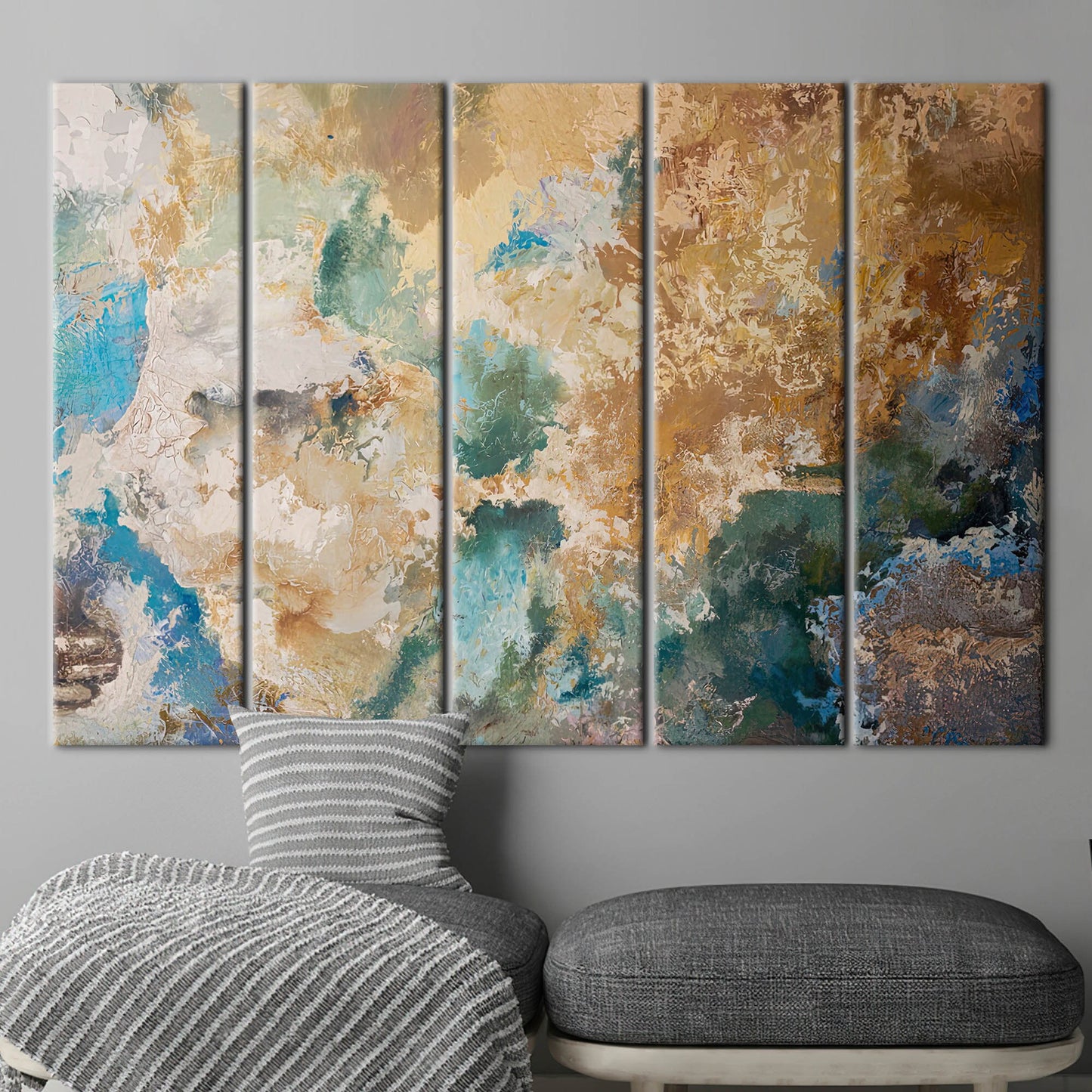 Brown Tones Earth Tone Canvas Print