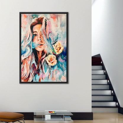 Floral Rose Canvas Print