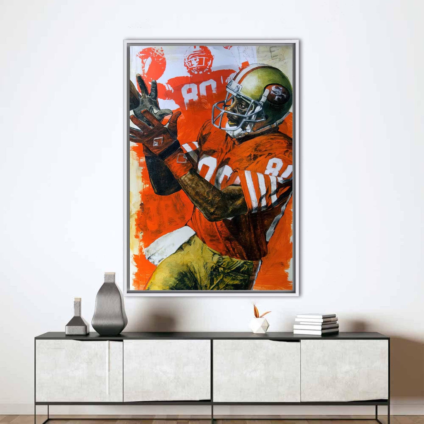 Jerry Rice American Sports Canvas Print