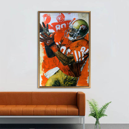 Jerry Rice American Sports Canvas Print