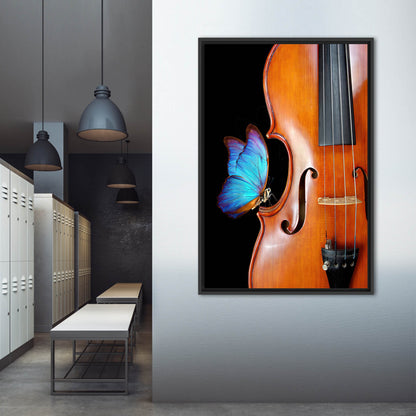 Violinist Music Musical Instruments Canvas Print