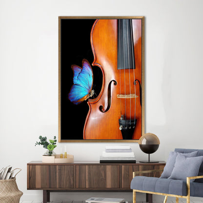 Violinist Music Musical Instruments Canvas Print