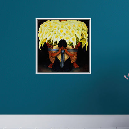 Minimalist Flower Canvas Print