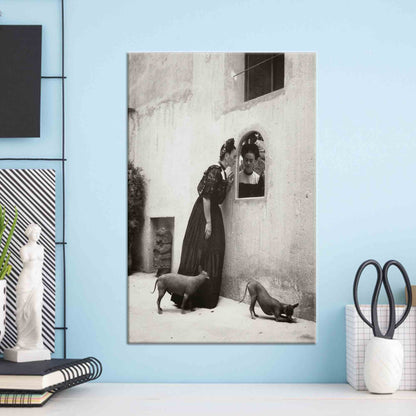 Frida Kahlo Pest Canvas Print