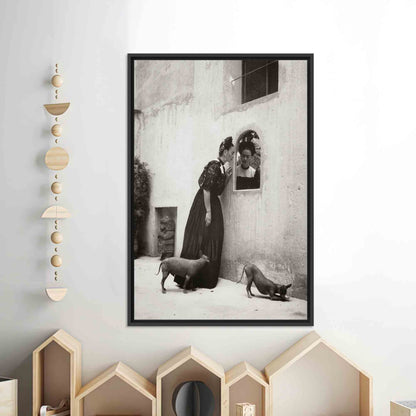 Frida Kahlo Pest Canvas Print