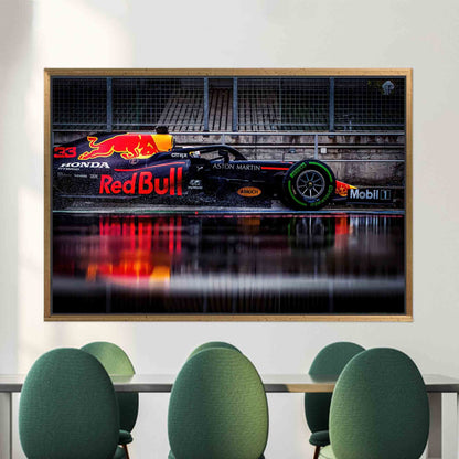 Formula 1 3D Canvas Print - Personalized Gift for F1 Fans, Garage Decor