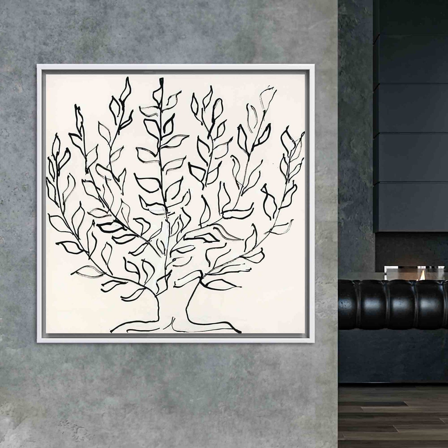 Expressionism Henri Matisse Plain Tree Canvas Print