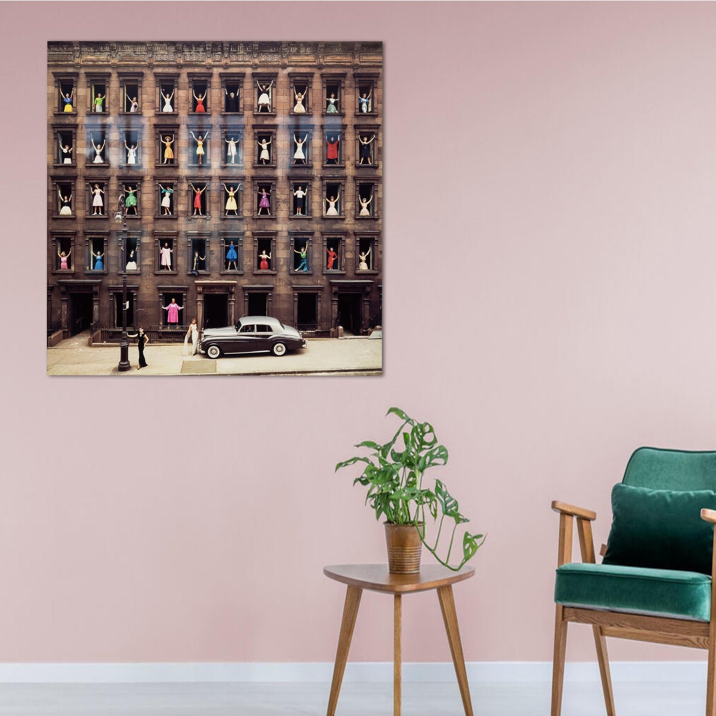 Ormond Gigli Girls Windows Glass Wall Art
